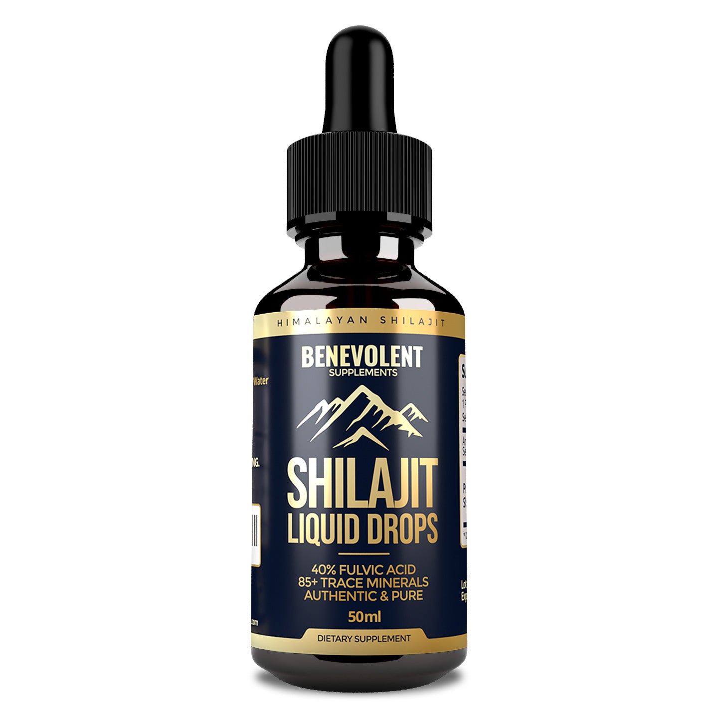 Liquid Himalayan Shilajit bottle