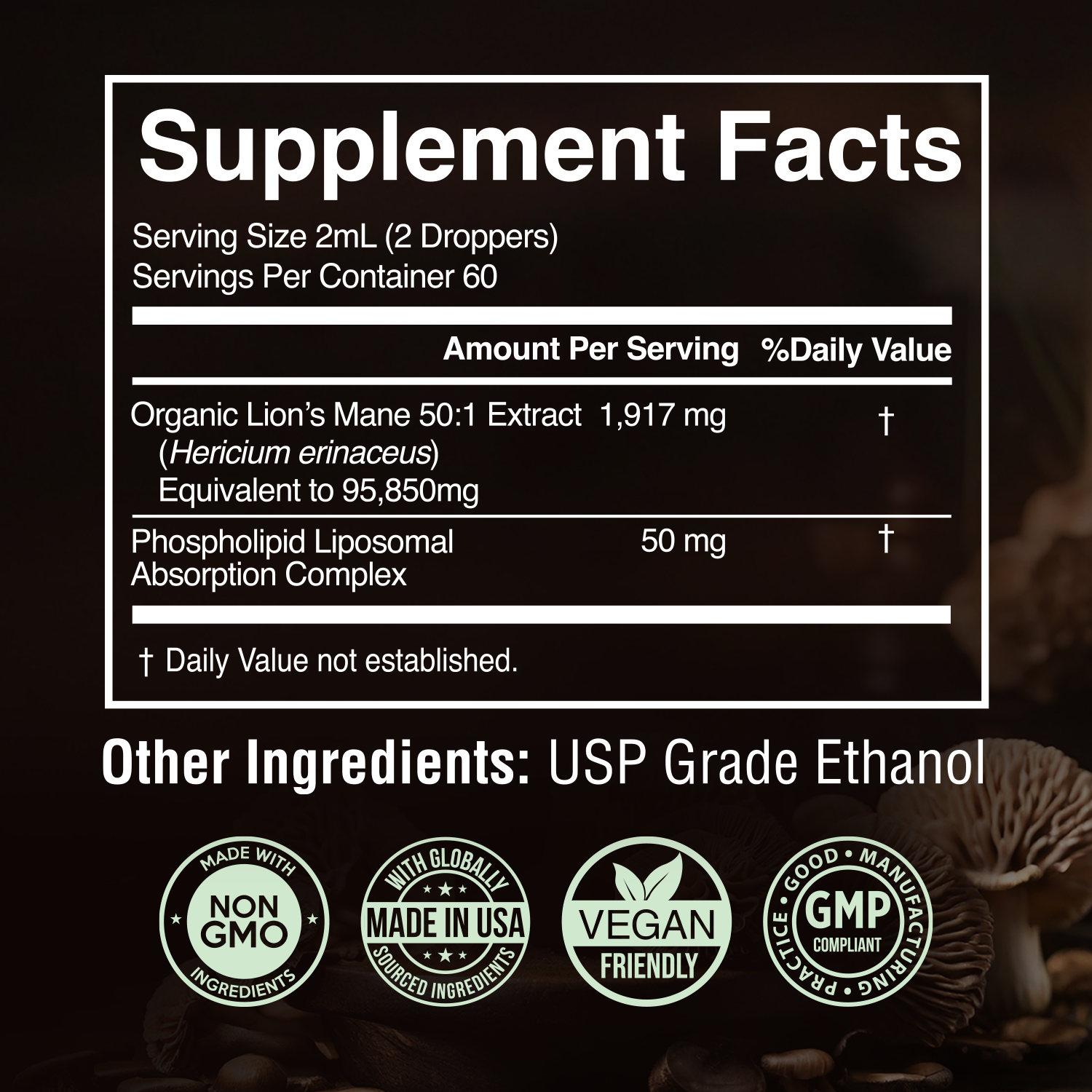 Supplement facts