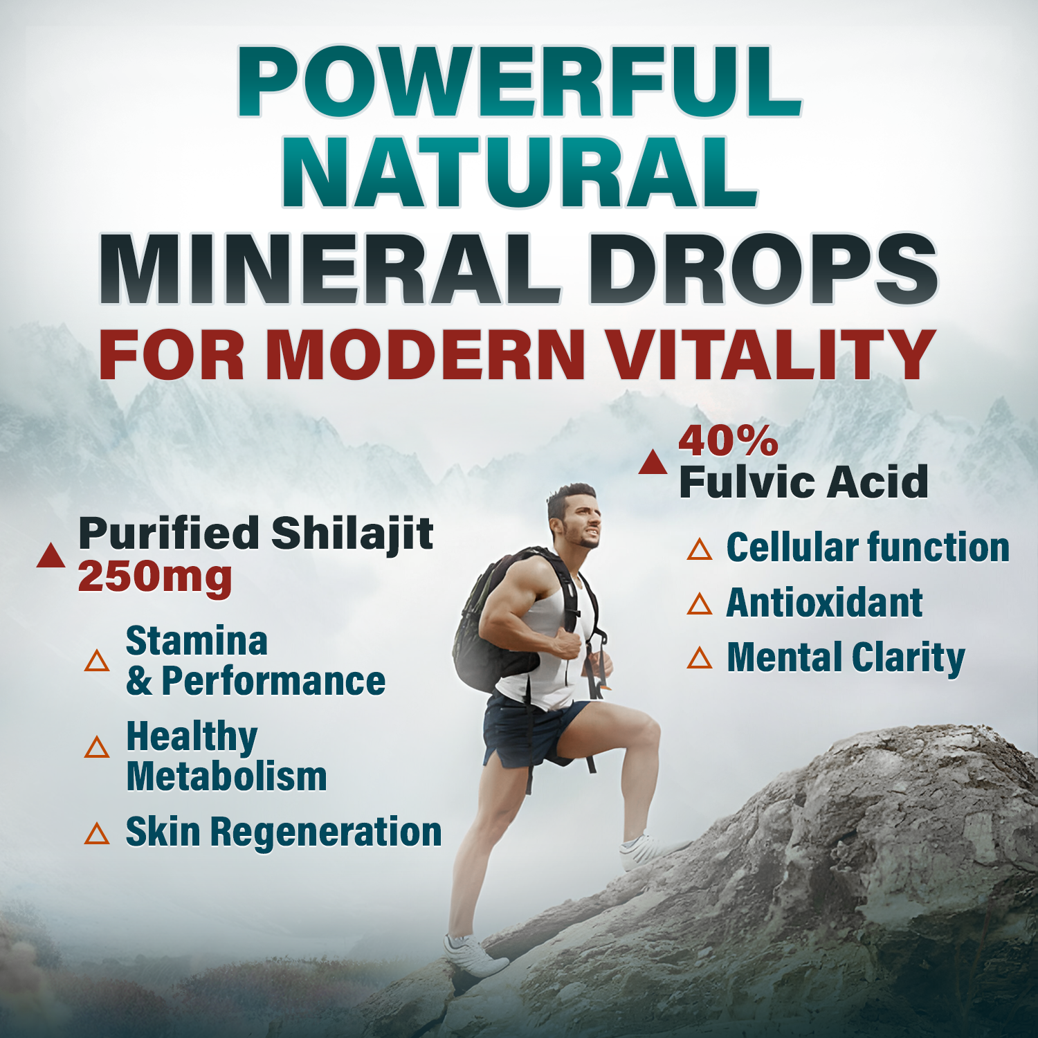 Powerful mineral drops