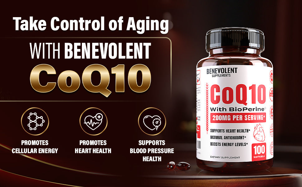 About CoQ10 200mg Ultra Absorption (100 Softgels)