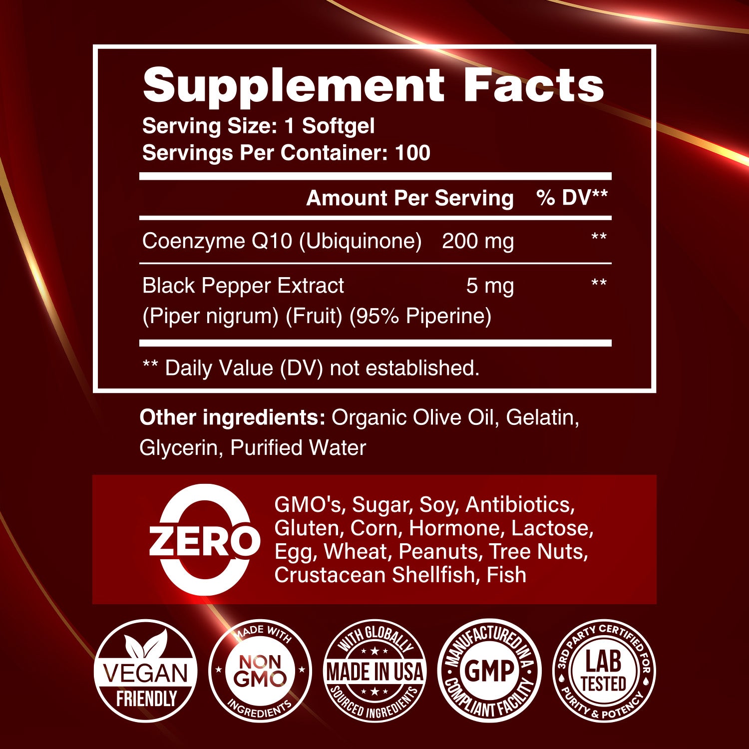 Supplement facts